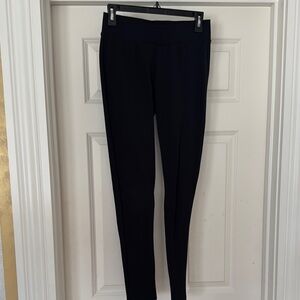 Comfortable Lilly Pulitzer Black Elastic Waist Pants tapered leg Small